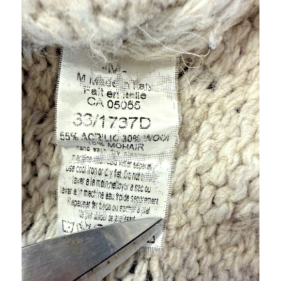 M Made in Italy Mohair Blend Textured Sweater – Medium - Picture 5 of 7